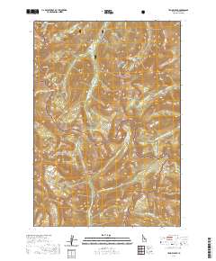 Yellow Peak 2020 topographic map thumbnail