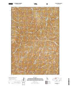 Yellowjacket 2020 topographic map thumbnail