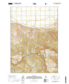 Big Table Mountain 2020 topographic map thumbnail