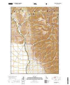 Big Windy Peak 2020 topographic map thumbnail