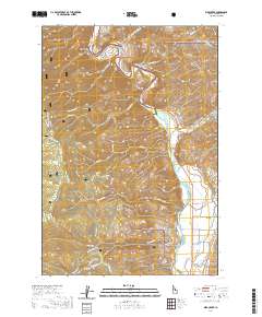 Bird Creek 2020 topographic map thumbnail