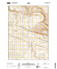 Black Butte West 2020 topographic map thumbnail