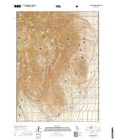Black Pine Peak 2020 topographic map thumbnail