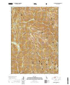 Blackbird Mountain 2020 topographic map thumbnail