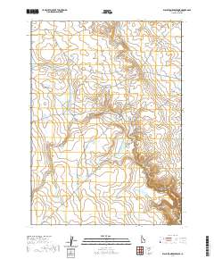 Blackstone Reservoir 2020 topographic map thumbnail