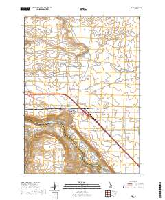 Bliss 2020 topographic map thumbnail