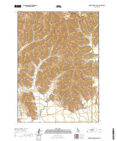 Blizzard Mountain South 2020 topographic map thumbnail