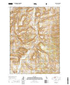 Blue Hill 2020 topographic map thumbnail