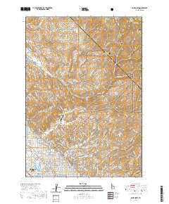 Boise North 2020 topographic map thumbnail