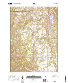 Bone 2020 topographic map thumbnail