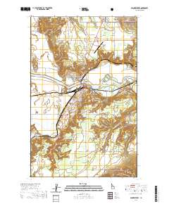 Bonners Ferry 2020 topographic map thumbnail