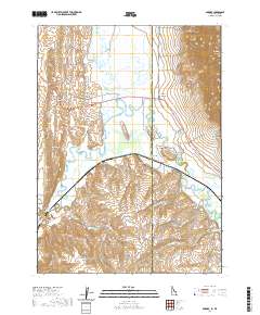 Border 2020 topographic map thumbnail