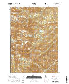 Boulder Chain Lakes 2020 topographic map thumbnail