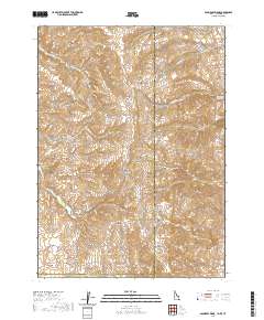 Boundary Ridge 2020 topographic map thumbnail