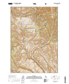 Advent Gulch 2020 topographic map thumbnail