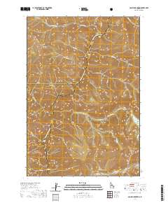 Aggipah Mountain 2020 topographic map thumbnail