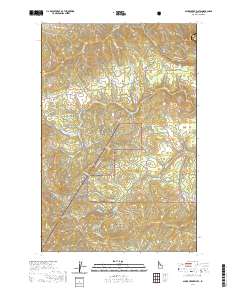 Alder Creek Flats 2020 topographic map thumbnail