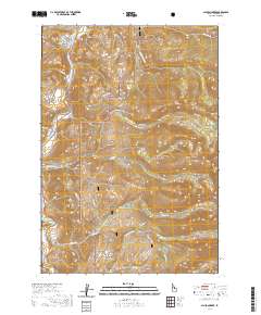 Allison Creek 2020 topographic map thumbnail