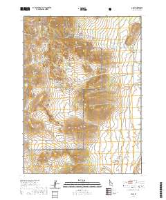 Almo 2020 topographic map thumbnail