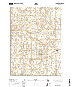 American Falls NW 2020 topographic map thumbnail