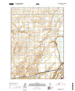 American Falls SW 2020 topographic map thumbnail