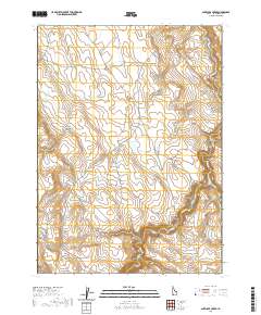 Antelope Creek 2020 topographic map thumbnail