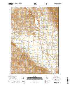 Antelope Flat 2020 topographic map thumbnail