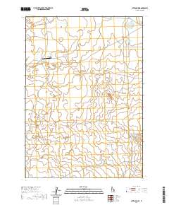 Antelope Lake 2020 topographic map thumbnail