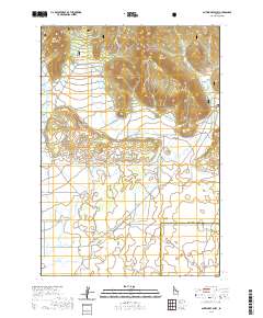 Antelope Valley 2020 topographic map thumbnail