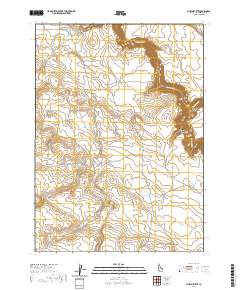 Austin Butte 2020 topographic map thumbnail