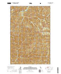 Bacon Peak 2020 topographic map thumbnail