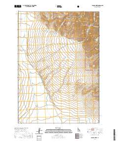 Badger Creek 2020 topographic map thumbnail