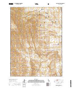 Badger Hole Spring 2020 topographic map thumbnail