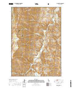 Bald Mountain 2020 topographic map thumbnail