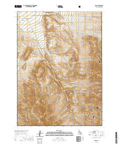 Basin 2020 topographic map thumbnail
