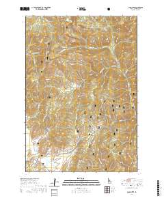 Basin Butte 2020 topographic map thumbnail