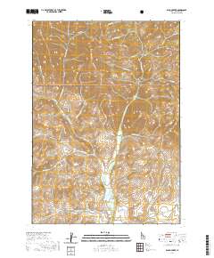 Baugh Creek 2020 topographic map thumbnail