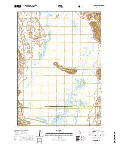 Bear Island 2020 topographic map thumbnail