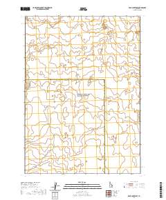 Bear Park West 2020 topographic map thumbnail