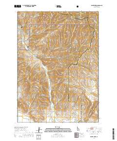 Beaver Creek 2020 topographic map thumbnail