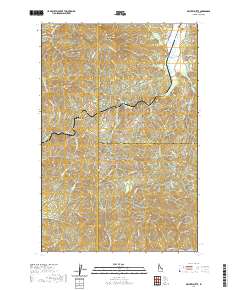 Bechtel Butte 2020 topographic map thumbnail