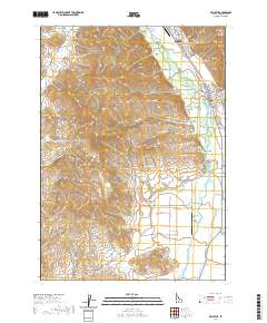 Bellevue 2020 topographic map thumbnail