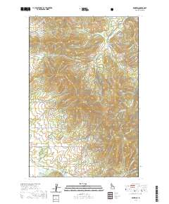 Benewah 2020 topographic map thumbnail