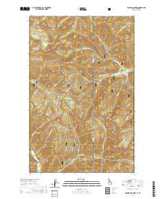 Benning Mountain 2020 topographic map thumbnail