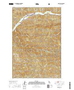 Bertha Hill 2020 topographic map thumbnail