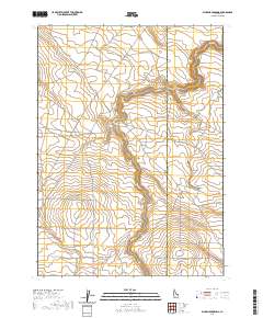 Big Bend Crossing 2020 topographic map thumbnail