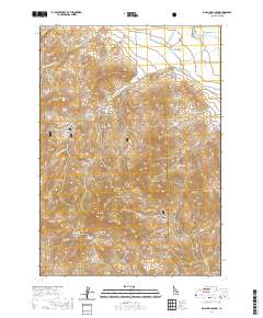 Big Blind Canyon 2020 topographic map thumbnail