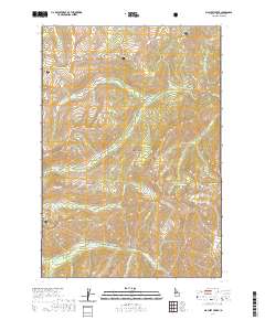 Big Chief Creek 2020 topographic map thumbnail