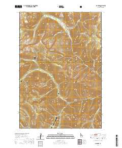 Big Creek 2020 topographic map thumbnail