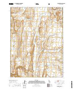 Big Creek Ranch 2020 topographic map thumbnail